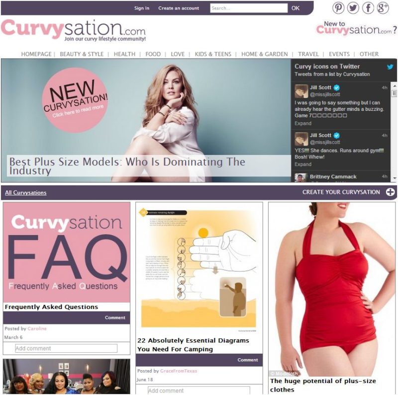 Curvysation.com, une communauté de marque made in Relaxnews